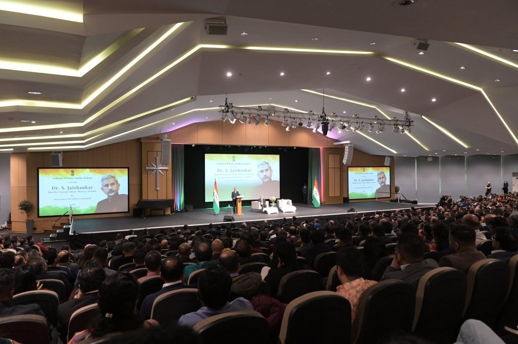 “Resilience, Responsibility, and Rising Influence: Decoding India’s Success Story”: Dr. S. Jaishankar’s Diaspora Address in&nbsp;Ireland